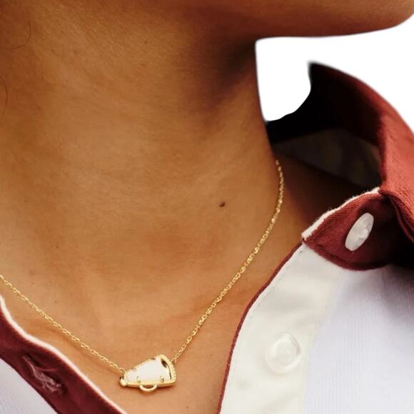 Kendra Scott Cheer Short Pendant Necklace, Fashion Jewelry for Women Cheerleader - Picture 1 of 6